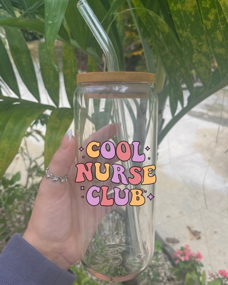 Nurse Glass Tumbler