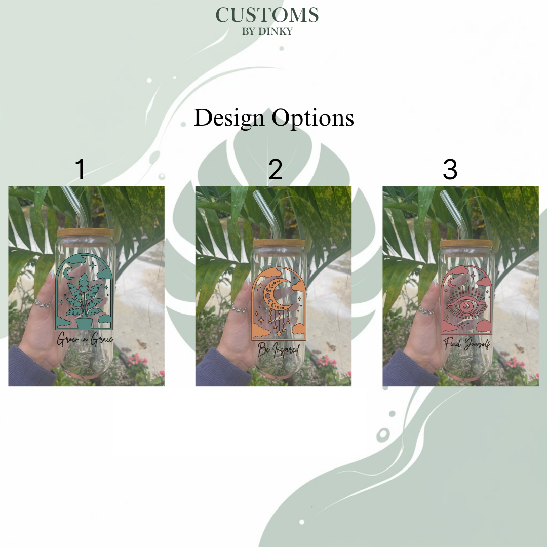 Affirmation Glass Tumbler