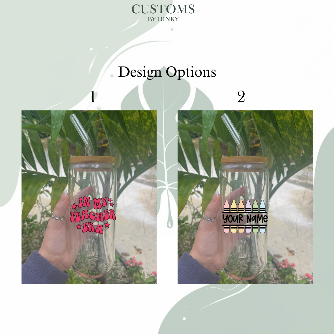 Teacher Glass Tumbler