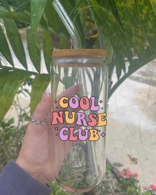 Nurse Glass Tumbler