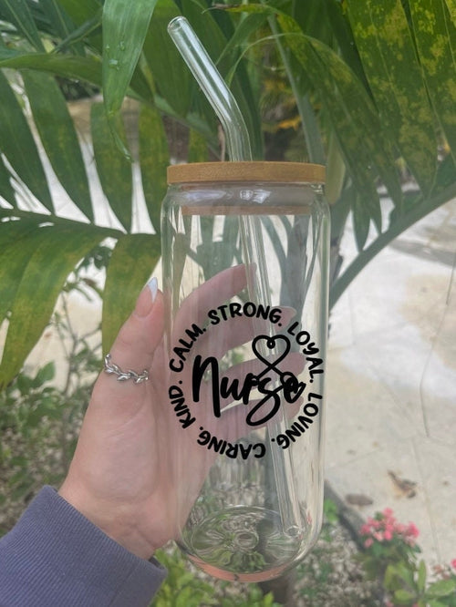 Nurse Glass Tumbler